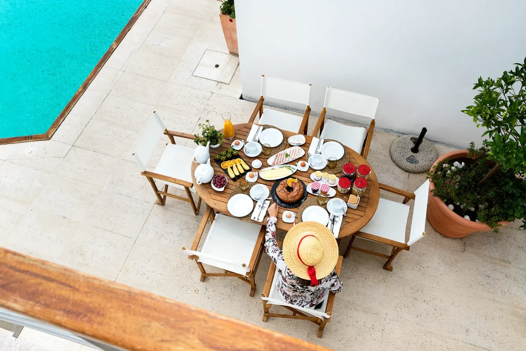 Arquitectura; Fotografia de Interior; Real State; Architecture; Fotografia de Arquitectura - Casa Gouvães; Piscina; Pequeno Almoço; Breakfast