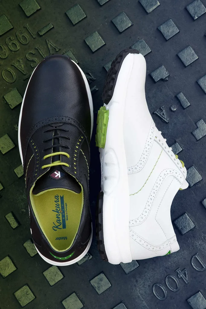 publicidade; calçado de golfe; kankuragolf; golfe; publicity; golf shoes; golf; impermeável; waterproof; produto; estúdio product; studio; Kankura Golf; E-commerce;