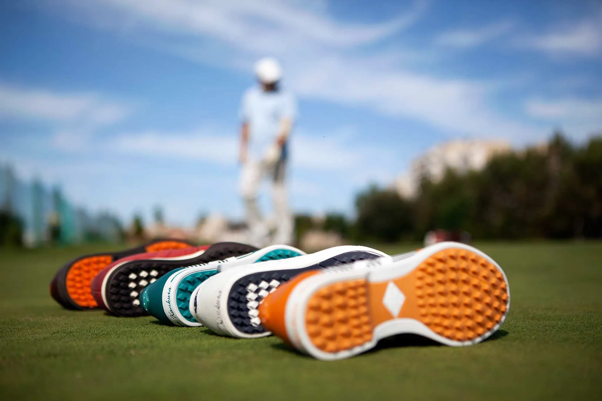 publicidade; calçado de golfe; kankuragolf; golfe; publicity; golf shoes; golf; impermeável; waterproof; produto; estúdio product; studio; Kankura Golf; E-commerce;